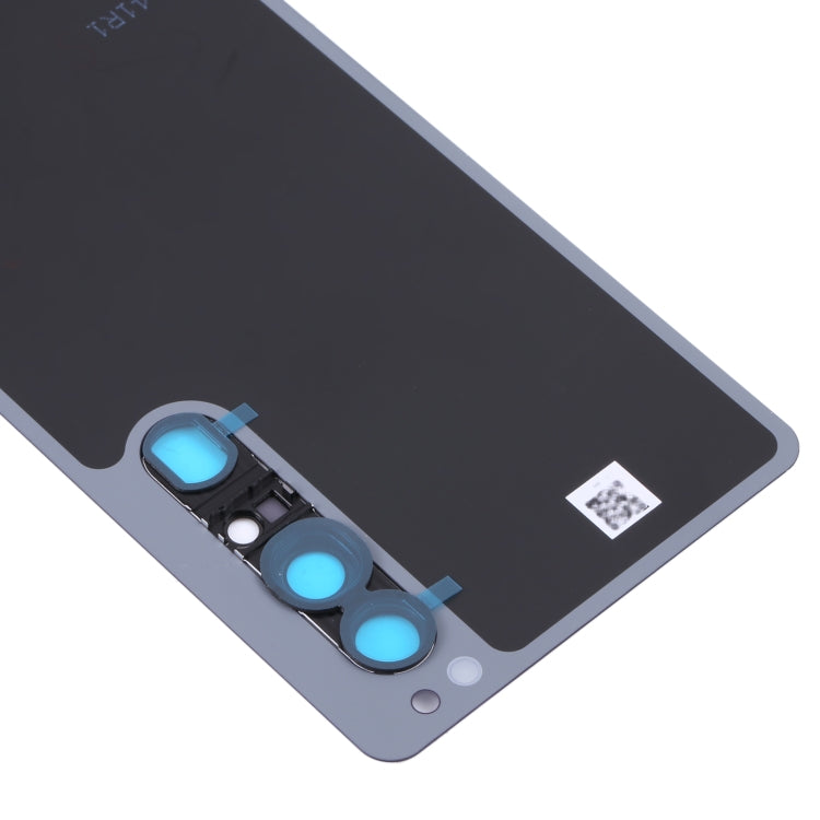 Original Battery Back Cover with Camera Lens for Sony Xperia 1 III(Silver) - Back Cover by buy2fix | Online Shopping UK | buy2fix