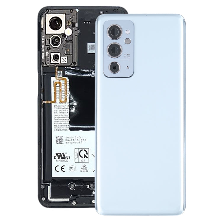 For OnePlus 9RT 5G MT2110 MT2111 Original Glass Battery Back Cover with Camera Lens (Nano Silver) - Back Cover by buy2fix | Online Shopping UK | buy2fix