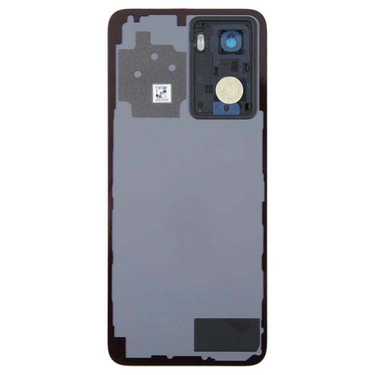 For OPPO A77s Original Battery Back Cover with Camera Lens Cover(Black) - Back Cover by buy2fix | Online Shopping UK | buy2fix