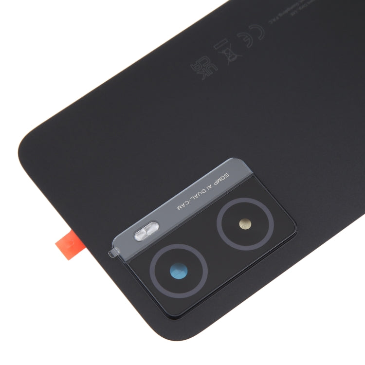 For OPPO A77s Original Battery Back Cover with Camera Lens Cover(Black) - Back Cover by buy2fix | Online Shopping UK | buy2fix