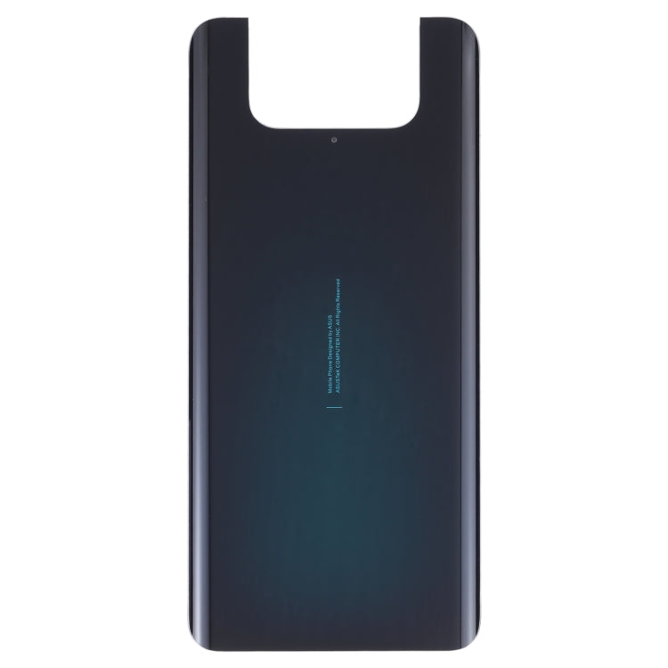 Glass Battery Back Cover for Asus Zenfone 7 Pro ZS671KS(Jet Black) - Back Cover by buy2fix | Online Shopping UK | buy2fix