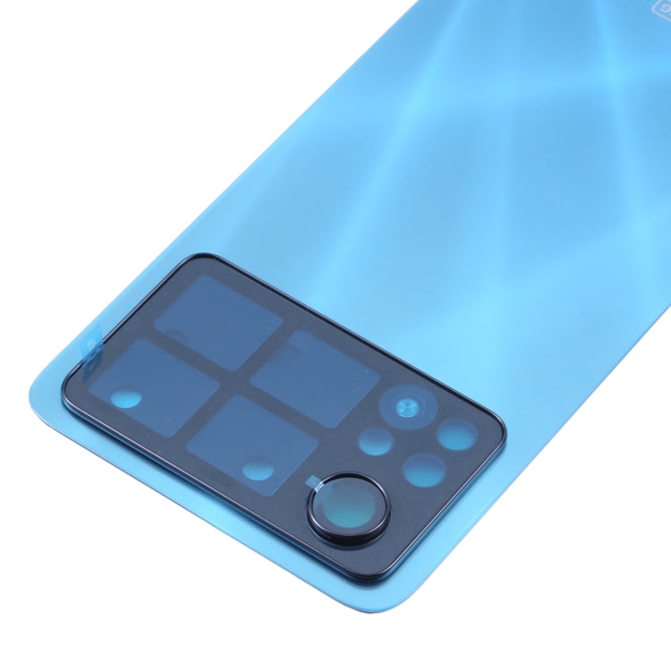 Original Battery Back Cover for Xiaomi Poco X4 Pro 5G (Blue) - Back Cover by buy2fix | Online Shopping UK | buy2fix
