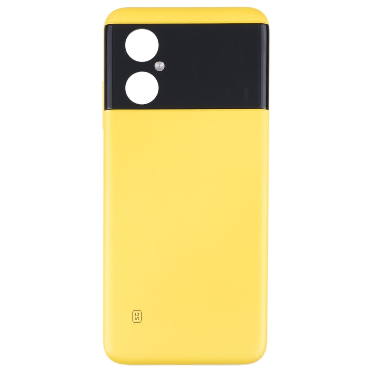 Original Battery Back Cover for Xiaomi Poco M4 5G / Poco M4 5G (India) / Redmi Note 11R(Yellow) - Back Cover by buy2fix | Online Shopping UK | buy2fix