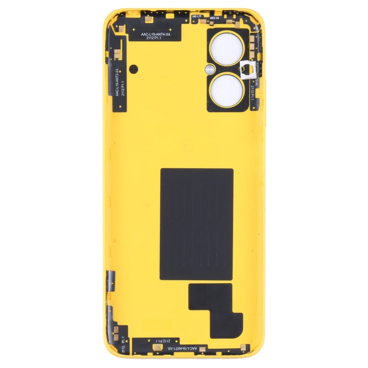 Original Battery Back Cover for Xiaomi Poco M4 5G / Poco M4 5G (India) / Redmi Note 11R(Yellow) - Back Cover by buy2fix | Online Shopping UK | buy2fix