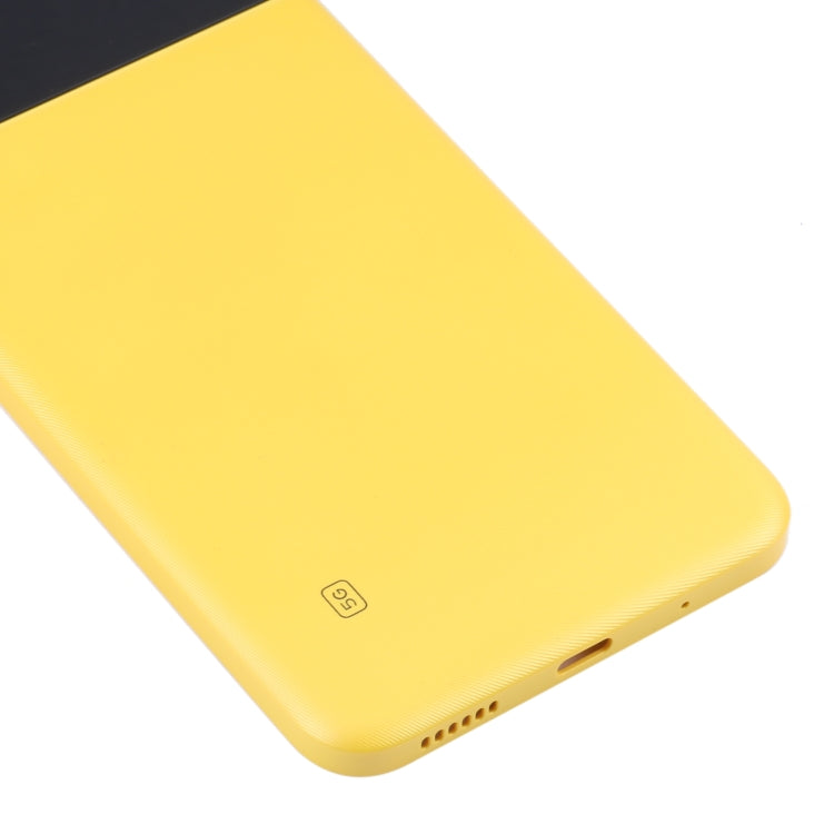 Original Battery Back Cover for Xiaomi Poco M4 5G / Poco M4 5G (India) / Redmi Note 11R(Yellow) - Back Cover by buy2fix | Online Shopping UK | buy2fix