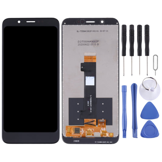 LCD Screen and Digitizer Full Assembly For Nokia 2 V Tella/C2 Tava/C2 Tennen(Black) by buy2fix