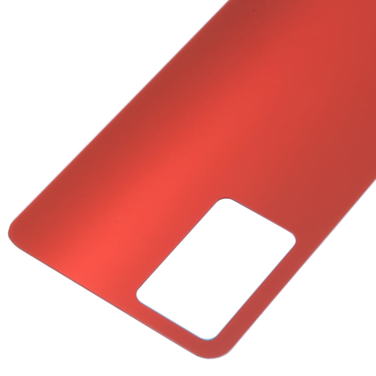 For OPPO Reno7 Pro 5G Glass Battery Back Cover (Red) - Back Cover by buy2fix | Online Shopping UK | buy2fix