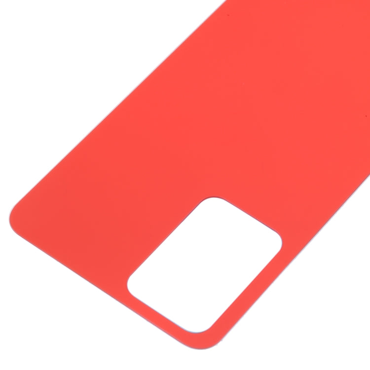 For OPPO Reno7 5G China Glass Battery Back Cover (Red) - Back Cover by buy2fix | Online Shopping UK | buy2fix