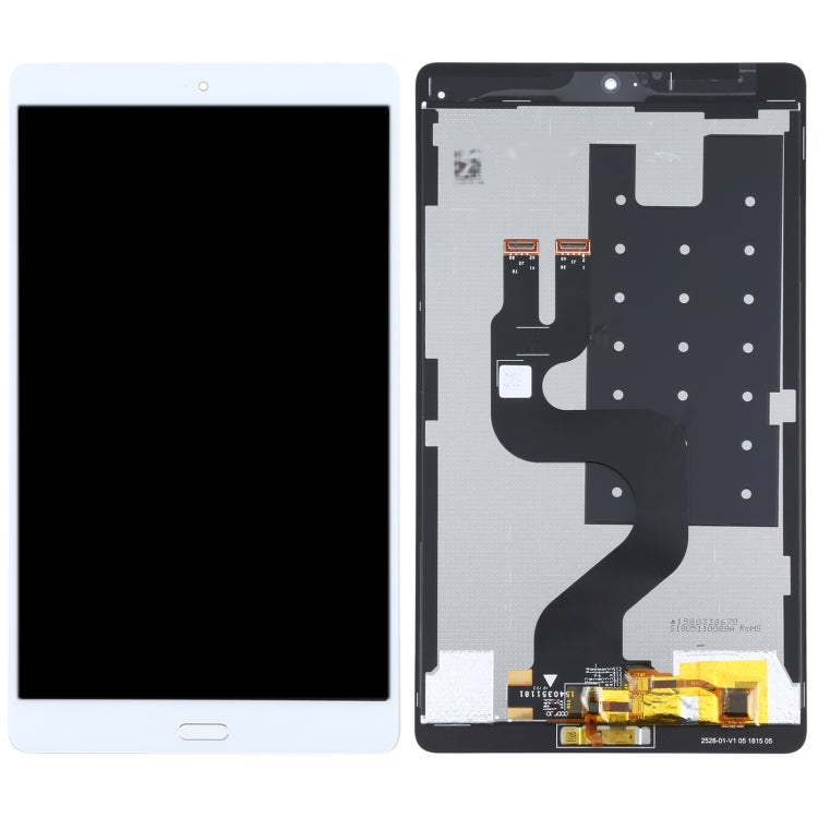 Original LCD Screen for Huawei MediaPad M3 8.4 BTV-W09/BTV-DL09 Digitizer Full Assembly with Fingerprint (White) - LCD Screen by buy2fix | Online Shopping UK | buy2fix