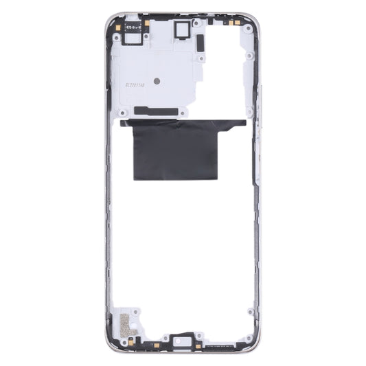 Middle Frame Bezel Plate for Xiaomi Redmi Note 11/Redmi Note 11S(White) by buy2fix