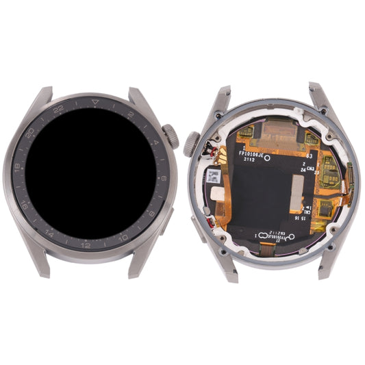 Original LCD Screen and Digitizer Full Assembly With Frame for Huawei Watch 3 Pro(Silver) by buy2fix