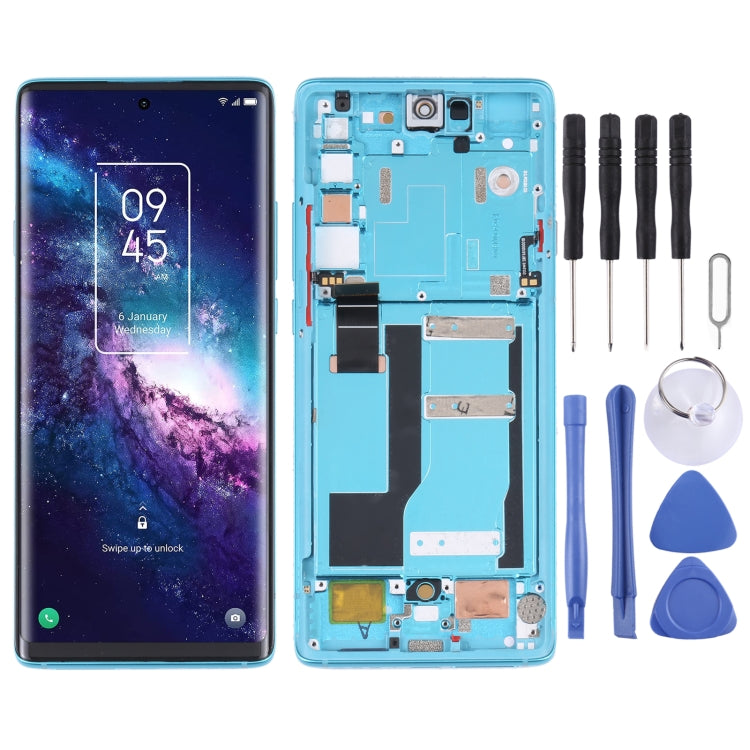 Original LCD Screen for TCL 20 Pro 5G T810H Digitizer Full Assembly with Frame (Blue) - For TCL by buy2fix | Online Shopping UK | buy2fix