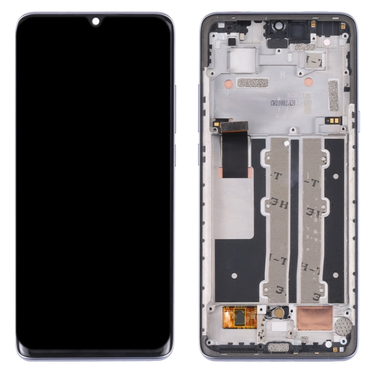 Original LCD Screen for TCL 10 Plus Digitizer Full Assembly with Frame (Purple) - For TCL by buy2fix | Online Shopping UK | buy2fix