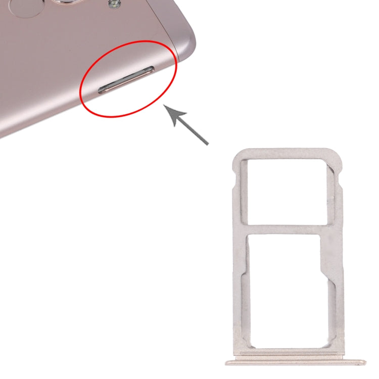 SIM Card Tray + SIM Card Tray / Micro SD Card Tray for Honor Play 6 (Gold) by buy2fix