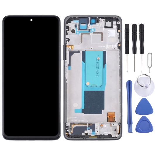Original LCD Screen and Digitizer Full Assembly with Frame for Xiaomi Redmi Note 11 Pro China/Redmi Note 11 Pro+ 5G/11i/11i HyperCharge(Black) by buy2fix