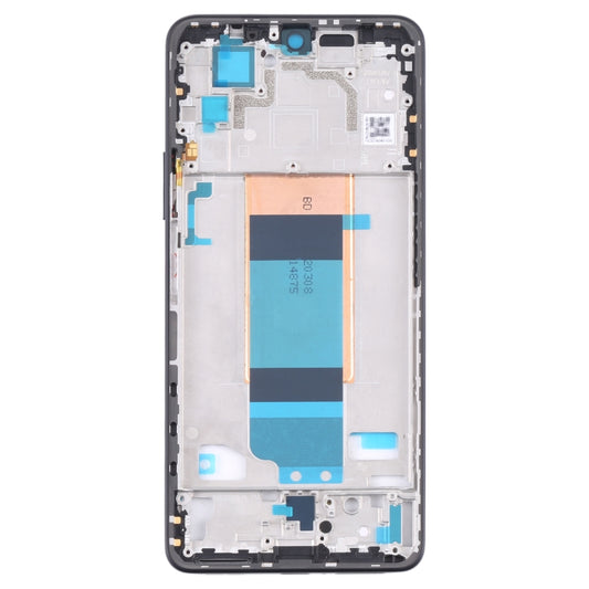 Front Housing LCD Frame Bezel Plate for Xiaomi Redmi K40S / Poco F4(Black) by buy2fix