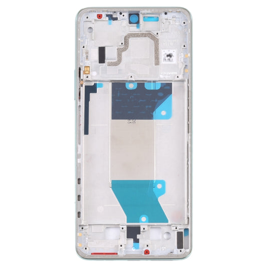 Front Housing LCD Frame Bezel Plate for Xiaomi Redmi K50 / Redmi K50 Pro(Green) by buy2fix