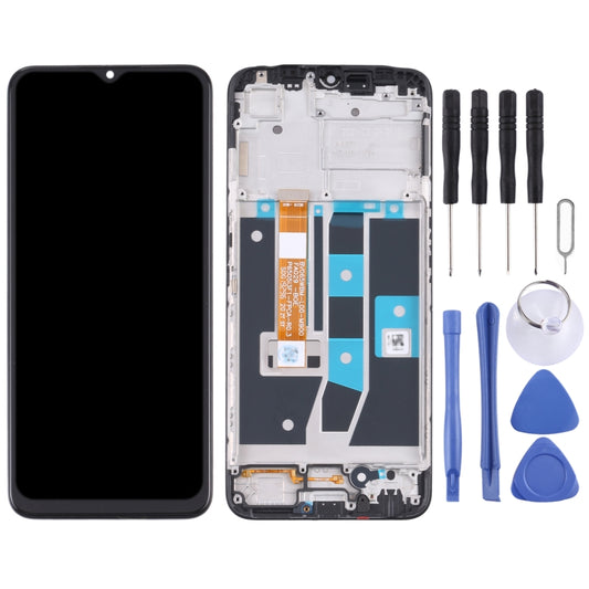 LCD Screen and Digitizer Full Assembly with Frame for OPPO A16 / A16s / A54S - LCD Screen by buy2fix | Online Shopping UK | buy2fix