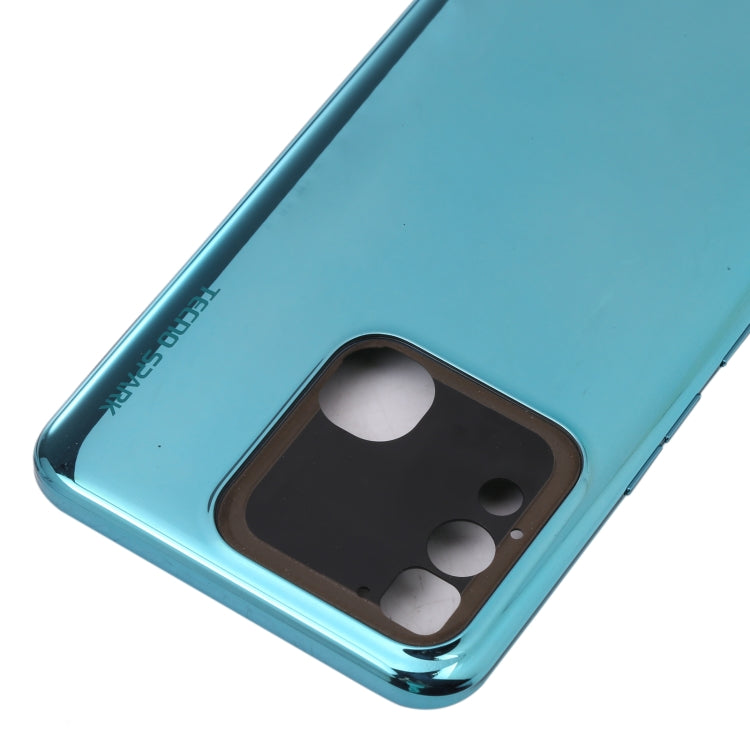 For Tenco Spark 8T KG6p Original Battery Back Cover (Green) - Back Cover by buy2fix | Online Shopping UK | buy2fix