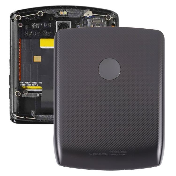Original Battery Back Cover for Motorola Razr 2019(Black) - Back Cover by buy2fix | Online Shopping UK | buy2fix