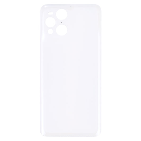 For OPPO Find X3 Pro/Find X3 Battery Back Cover (White) - Back Cover by buy2fix | Online Shopping UK | buy2fix