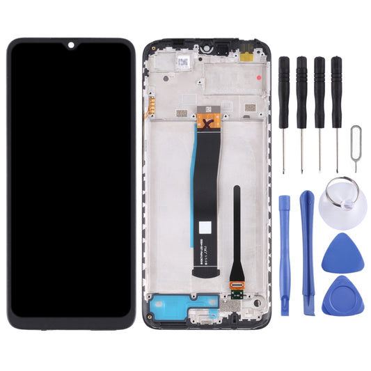 Original LCD Screen and Digitizer Full Assembly with Frame for Xiaomi Redmi 10C/Redmi 10 India/Poco C40 - LCD Screen by buy2fix | Online Shopping UK | buy2fix