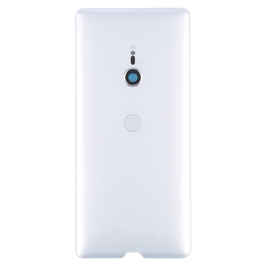Original Battery Back Cover with Fingerprint for Sony Xperia XZ3(Silver) - Back Cover by buy2fix | Online Shopping UK | buy2fix