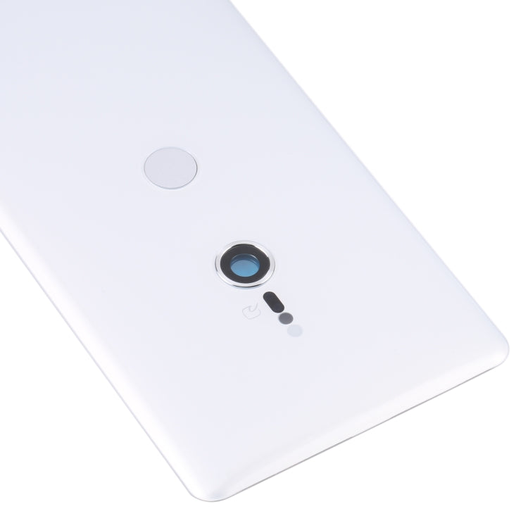 Original Battery Back Cover with Fingerprint for Sony Xperia XZ3(Silver) - Back Cover by buy2fix | Online Shopping UK | buy2fix
