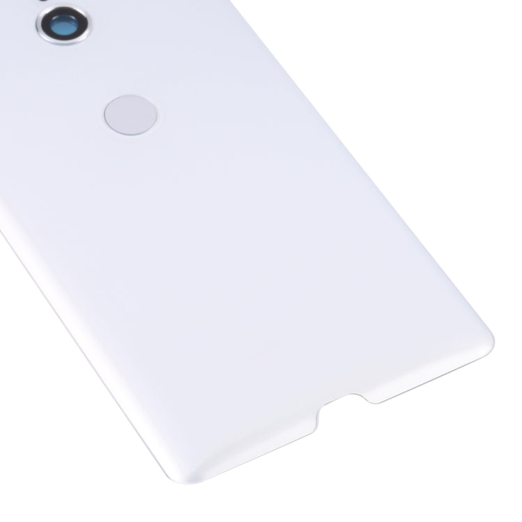Original Battery Back Cover with Fingerprint for Sony Xperia XZ3(Silver) - Back Cover by buy2fix | Online Shopping UK | buy2fix