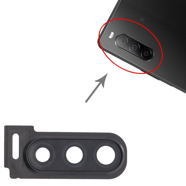 Camera Lens Cover for Sony Xperia 10 II (Black) by buy2fix
