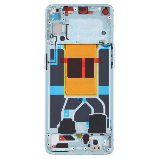 For OPPO Reno6 5G PEQM00 CPH2251 Original Front Housing LCD Frame Bezel Plate (Green) - Frame Bezel Plate by buy2fix | Online Shopping UK | buy2fix