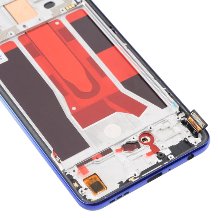 Original LCD Screen For OPPO Reno3 5G/Reno3 Youth/F15/Find X2 Lite/K7 5G Digitizer Full Assembly with Frame (Blue) - LCD Screen by buy2fix | Online Shopping UK | buy2fix