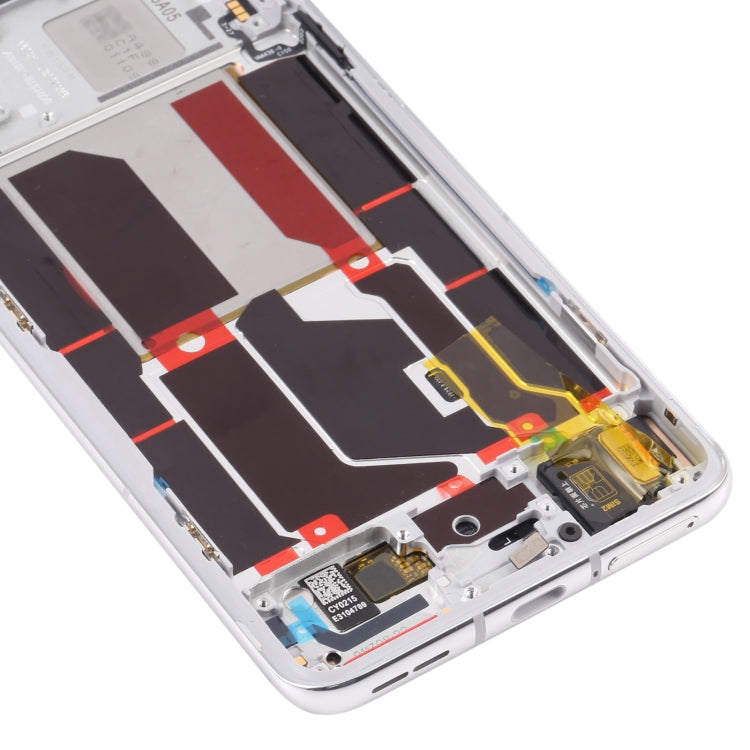 For OnePlus 10 Pro NE2210 Digitizer Full Assembly with Frame Original LCD Screen (Silver) - LCD Screen by buy2fix | Online Shopping UK | buy2fix