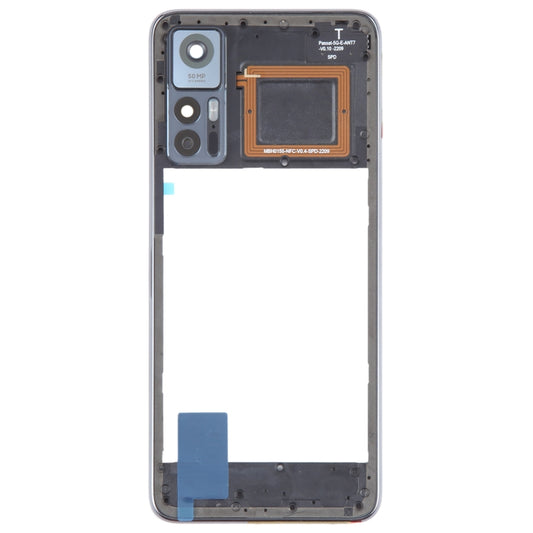 For TCL 30+ Original Middle Frame Bezel Plate (Black) by buy2fix
