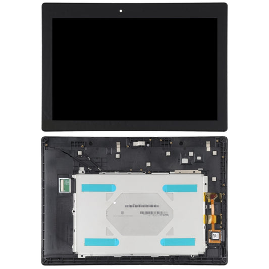 OEM LCD Screen for Lenovo Tab 2 A10-70 A10-70F A10-70L Digitizer Full Assembly with Frame (Black) by buy2fix