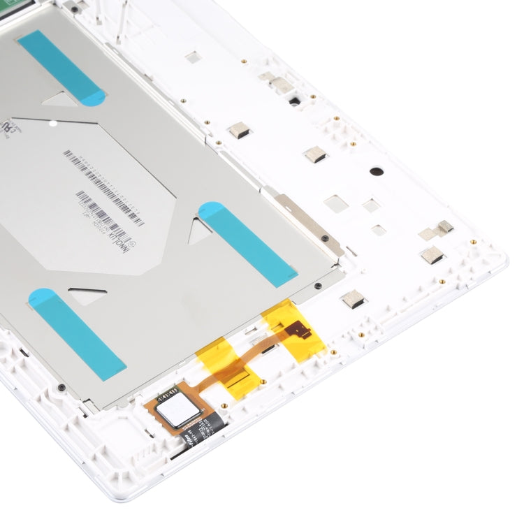 OEM LCD Screen for Lenovo Tab 2 A10-70 A10-70F A10-70L Digitizer Full Assembly with Frame (White) - LCD Screen by buy2fix | Online Shopping UK | buy2fix