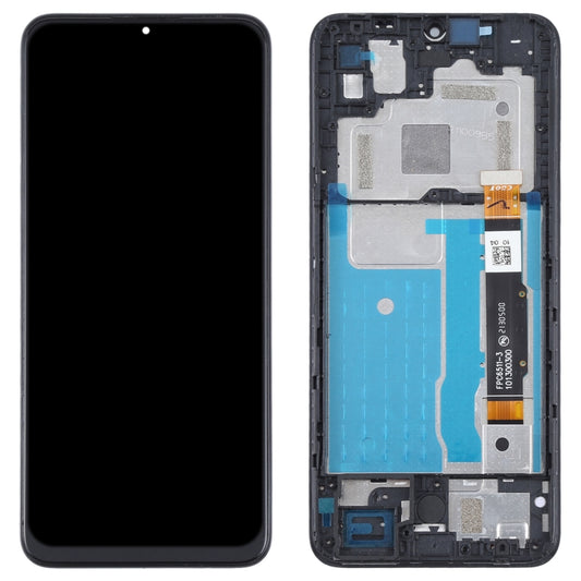 LCD Screen and Digitizer Full Assembly with Frame for TCL 20 R 5G by buy2fix