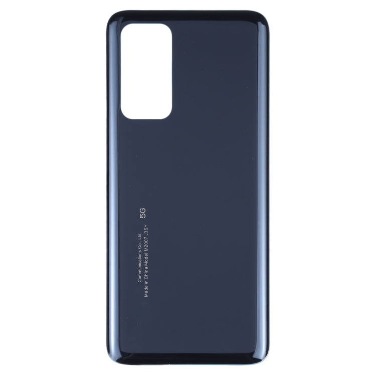Glass Battery Back Cover for Xiaomi Mi 10T / Mi 10T Pro(Black) - Back Cover by buy2fix | Online Shopping UK | buy2fix