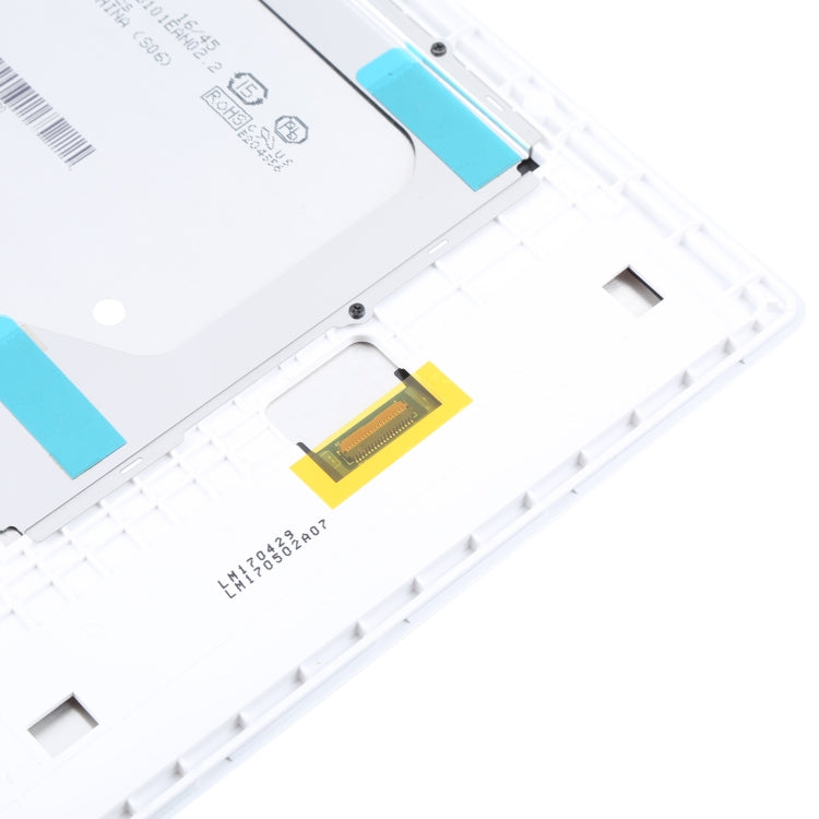 OEM LCD Screen for Lenovo Tab 2 A10-30 YT3-X30 Digitizer Full Assembly with Frame (White) - LCD Screen by buy2fix | Online Shopping UK | buy2fix