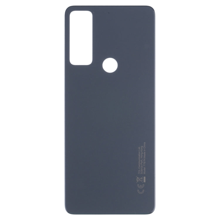 Battery Back Cover for TCL 20 R 5G/20 XE(Black) - For TCL by buy2fix | Online Shopping UK | buy2fix