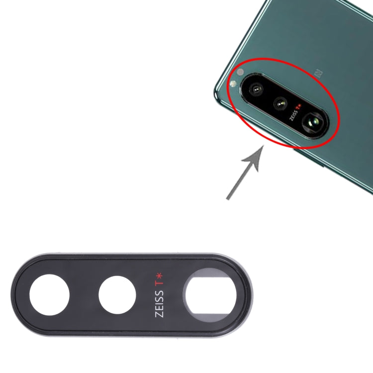 Original Camera Lens Cover for Sony Xperia 5 III (Silver) - Camera by buy2fix | Online Shopping UK | buy2fix
