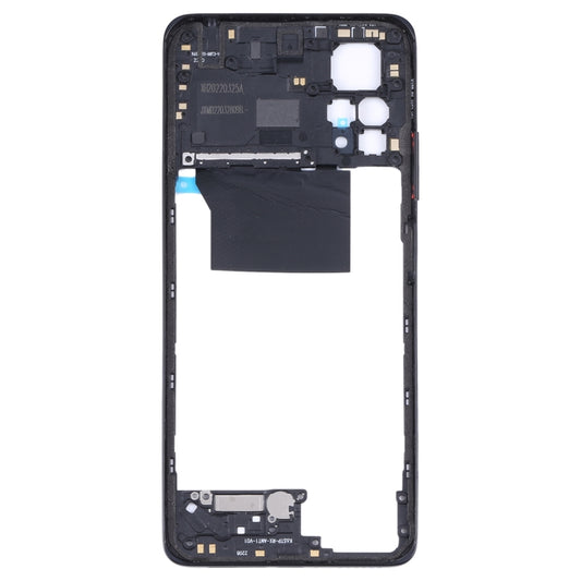 Original Middle Frame Bezel Plate for Xiaomi Redmi Note 11 Pro 4G 2201116TG 2201116TI(Black) by buy2fix