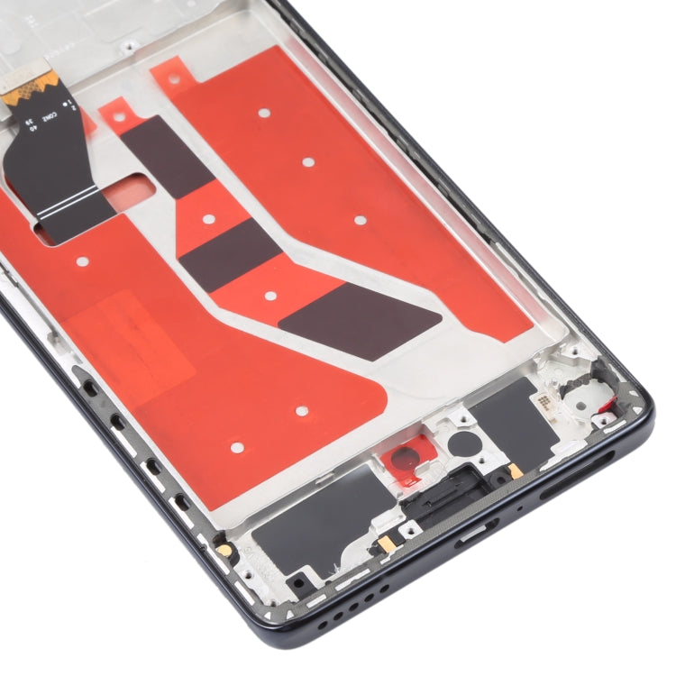 Original OLED LCD Screen for Honor 50 Pro Digitizer Full Assembly with Frame(Black) by buy2fix