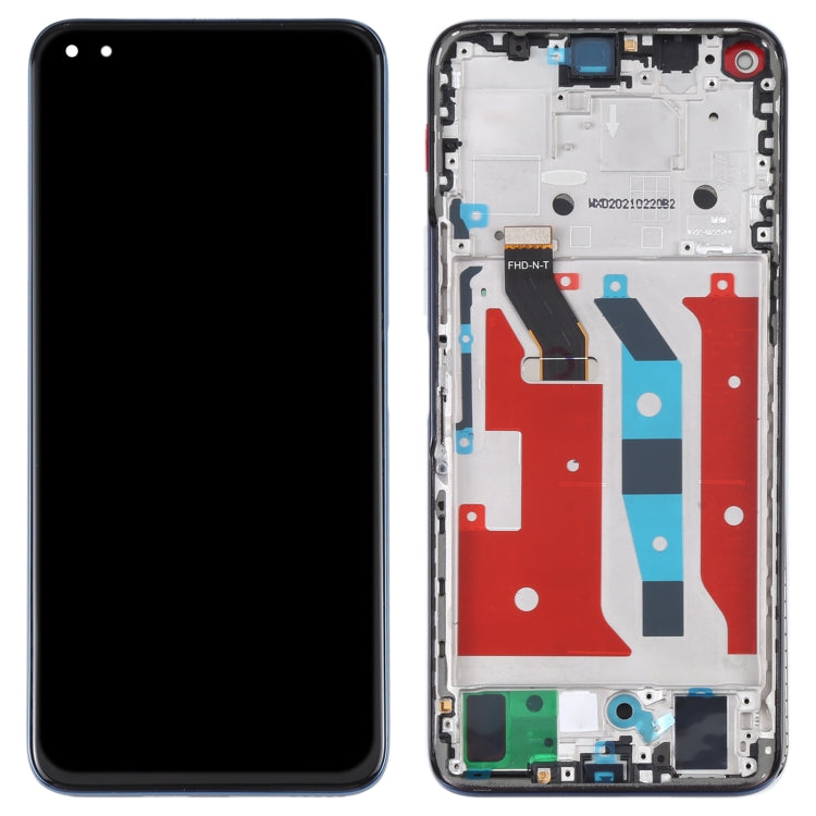Original LCD Screen for Honor X20 Digitizer Full Assembly with Frame(Blue) - LCD Screen by buy2fix | Online Shopping UK | buy2fix