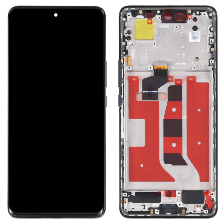 Original OLED LCD Screen for Huawei Nova 9 Digitizer Full Assembly with Frame(Black) - LCD Screen by buy2fix | Online Shopping UK | buy2fix