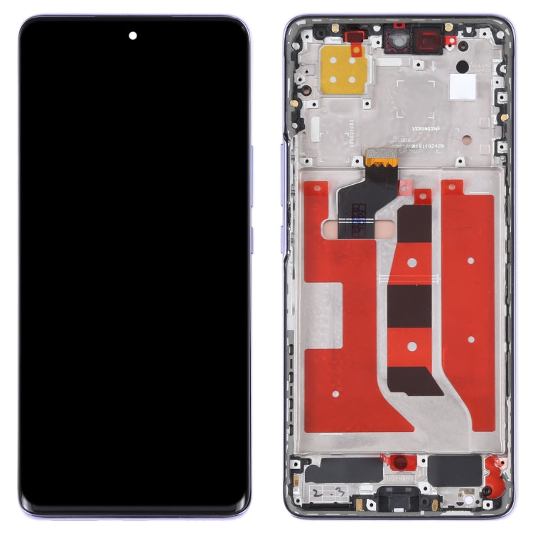 Original OLED LCD Screen for Huawei Nova 9 Digitizer Full Assembly with Frame(Purple) - LCD Screen by buy2fix | Online Shopping UK | buy2fix