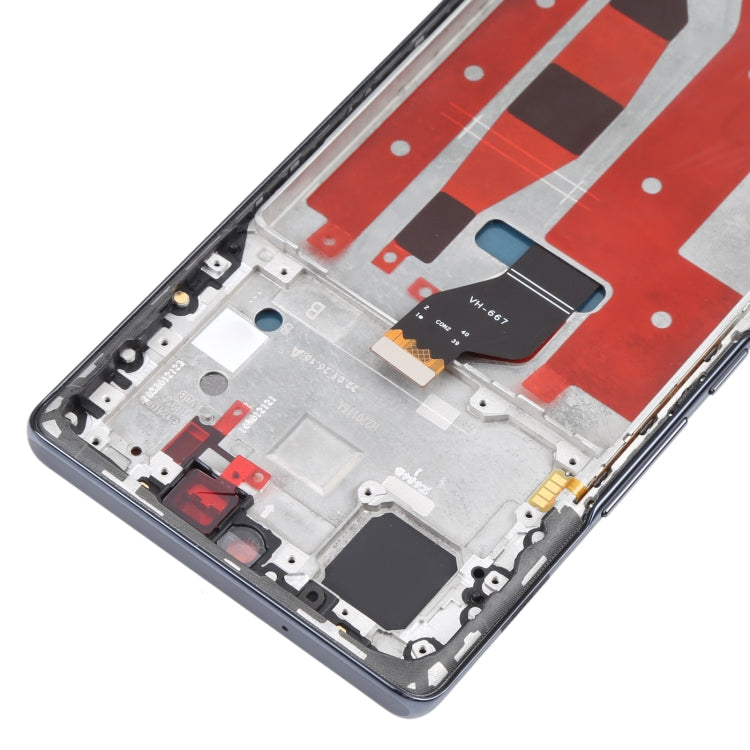 Original OLED LCD Screen for Honor 60 Digitizer Full Assembly with Frame(Black) - LCD Screen by buy2fix | Online Shopping UK | buy2fix