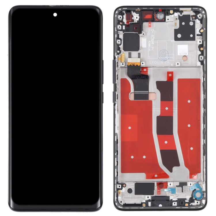 Original OLED LCD Screen for Huawei Nova 8 5G Digitizer Full Assembly with Frame(Black) - LCD Screen by buy2fix | Online Shopping UK | buy2fix
