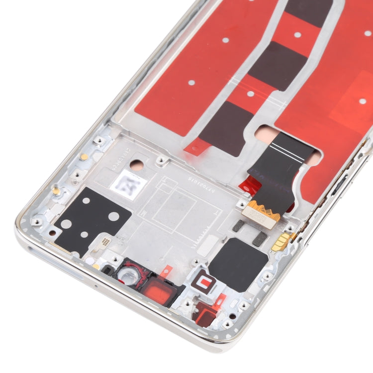 Original OLED LCD Screen for Huawei Nova 8 5G Digitizer Full Assembly with Frame(Silver) - LCD Screen by buy2fix | Online Shopping UK | buy2fix