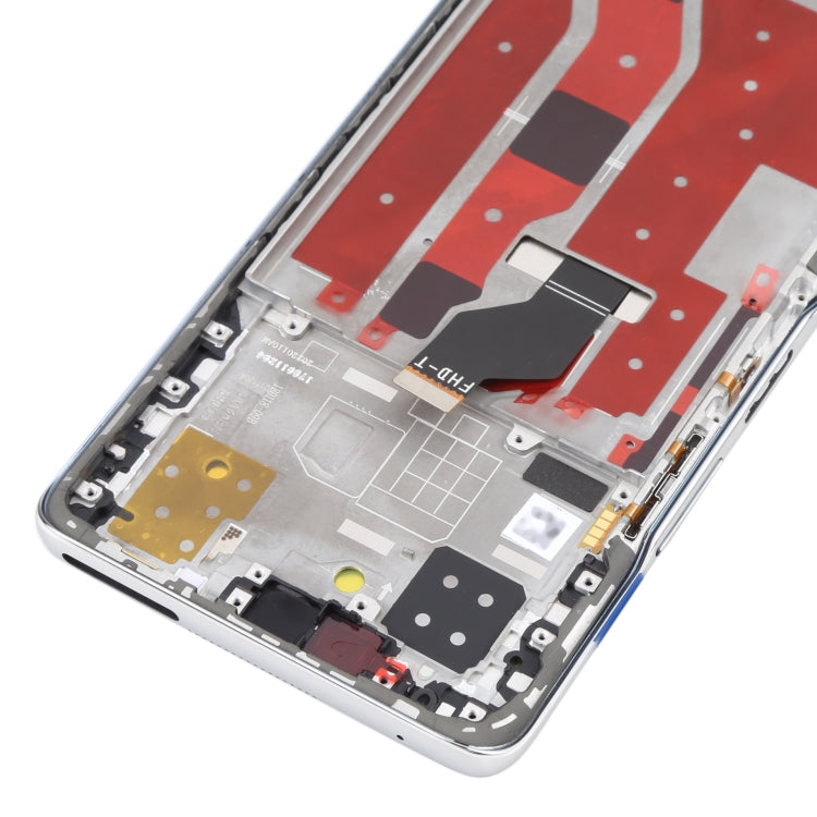 Original LCD Screen and Digitizer Full Assembly with Frame for Huawei Nova 9 SE(Silver) - LCD Screen by buy2fix | Online Shopping UK | buy2fix